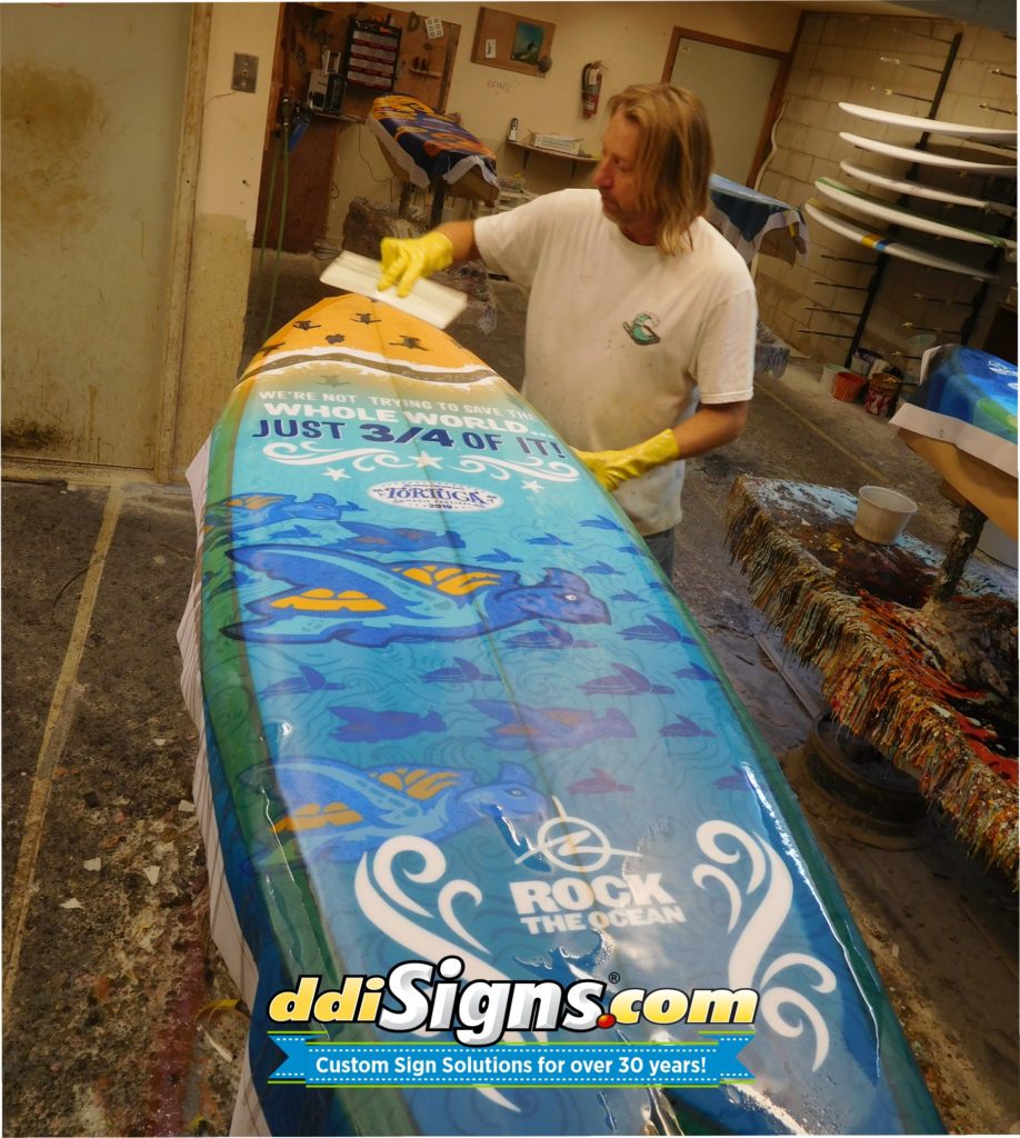 Surfboard Inlay Prints