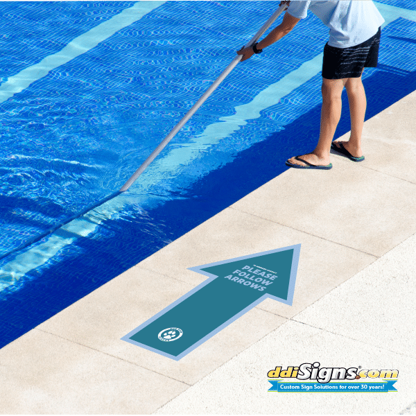 Pool Deck Decals