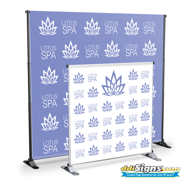 Telescoping Banner Stand Heavy Duty